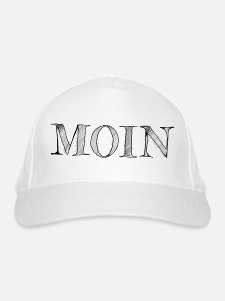 MOIN - Bio-Baseballkappe - Weiß