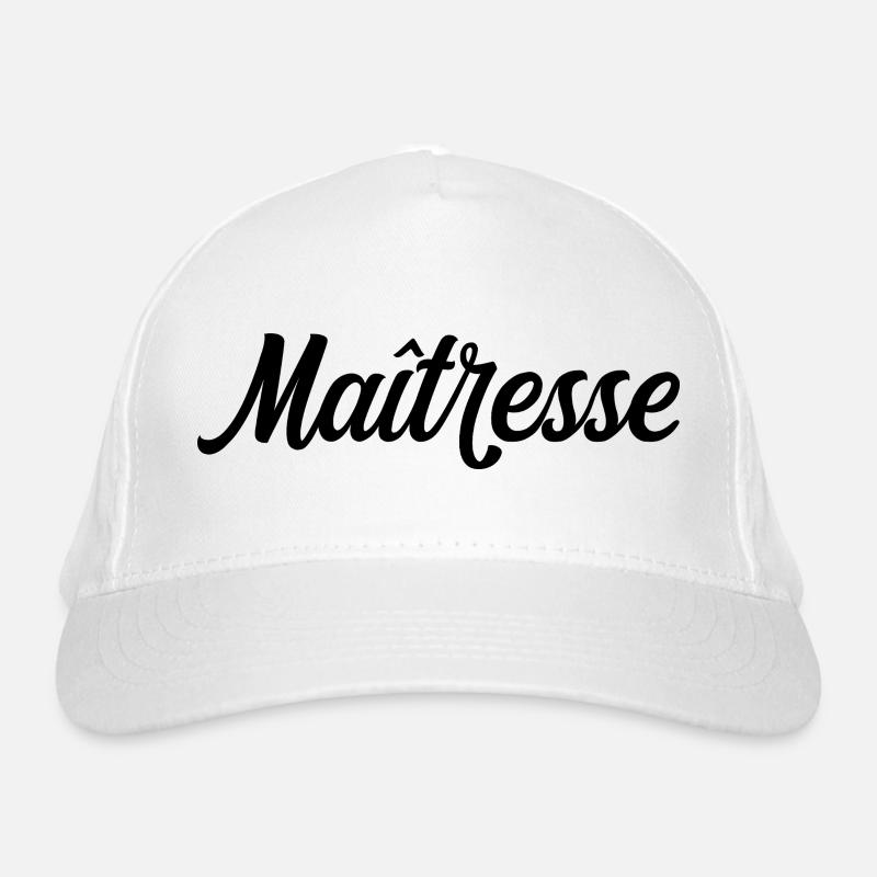 Maîtresse D'école Enseignante Classe Élémentaire Casquette classique bio