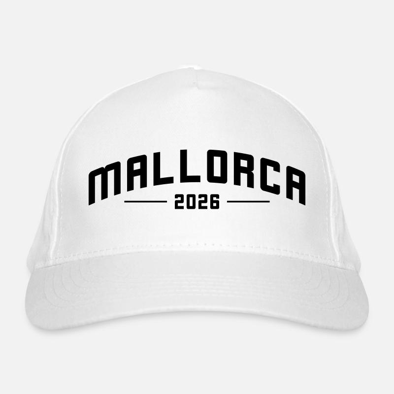Mallorca 2026 Bio-Baseballkappe