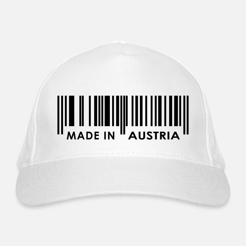 Made in Austria / Autriche Casquette classique bio