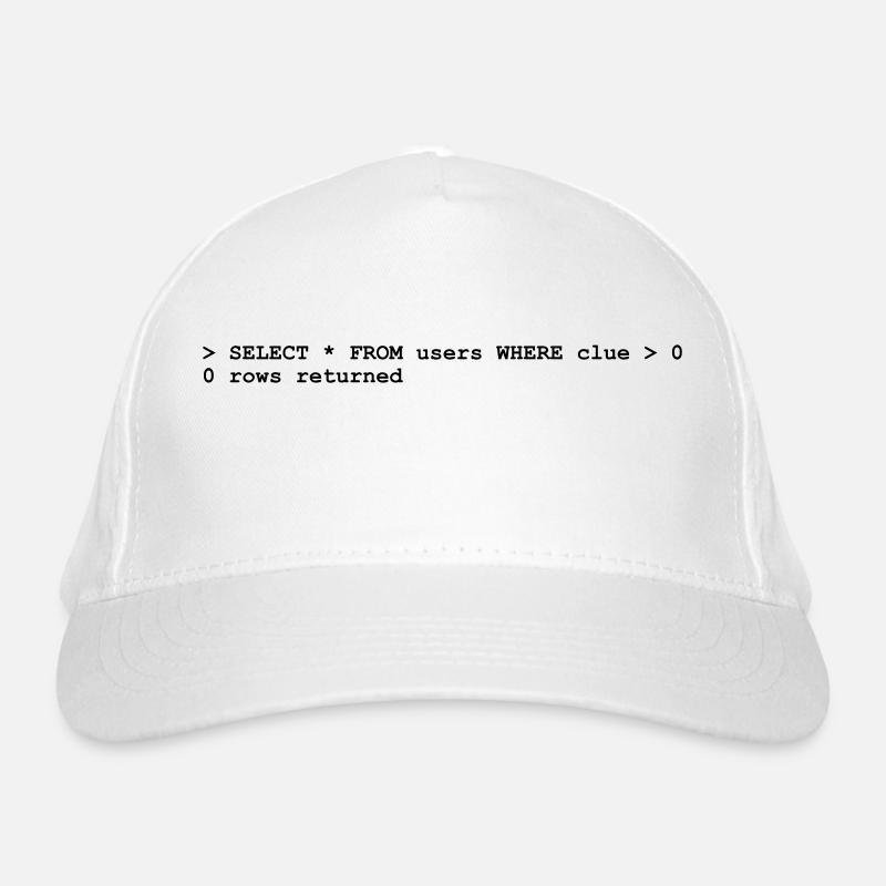 NERD HUMOR: ignorance! Organic Baseball Cap