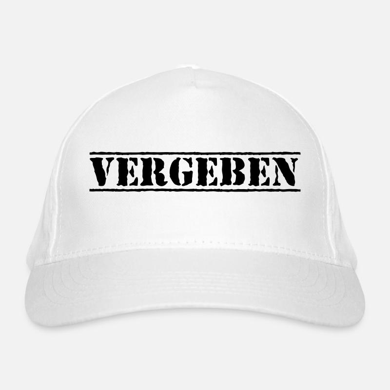 vergeben Bio-Baseballkappe