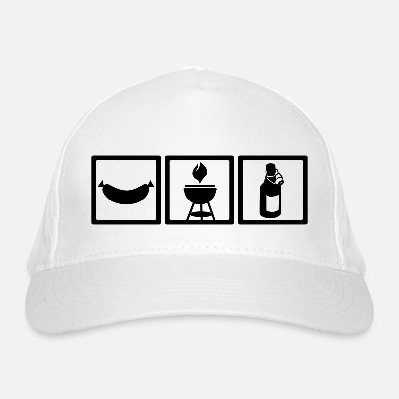 Grillen Bio-Baseballkappe
