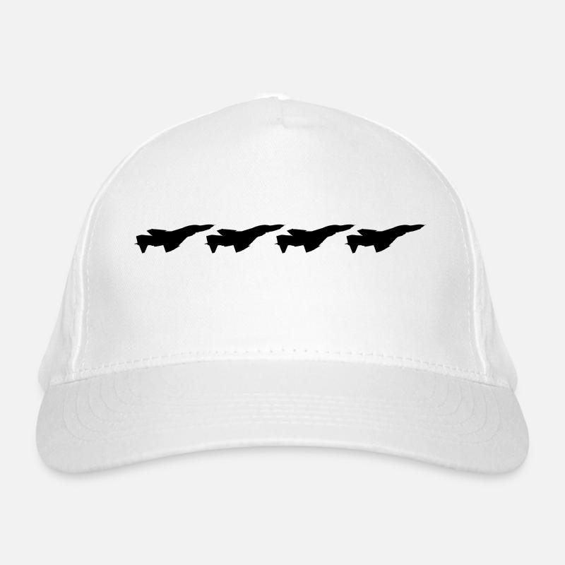 F4 Phantom II schwarz Bio-Baseballkappe