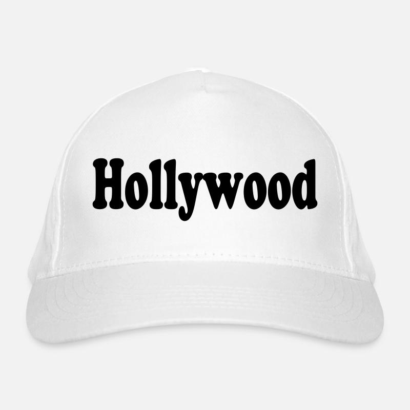 hollywood - Bio-Baseballkappe - Weiß
