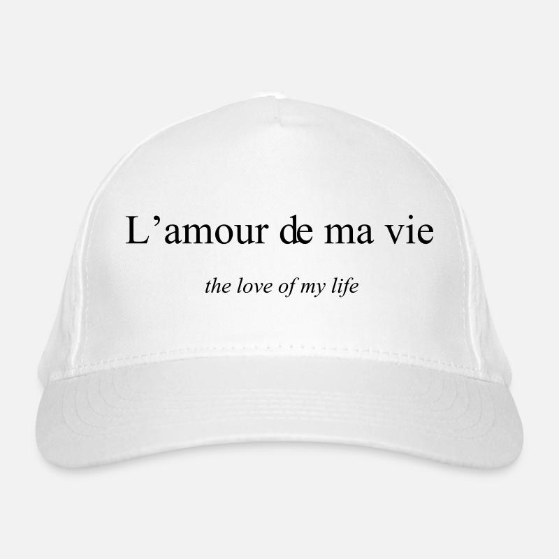 L'amour de ma vie Casquette classique bio