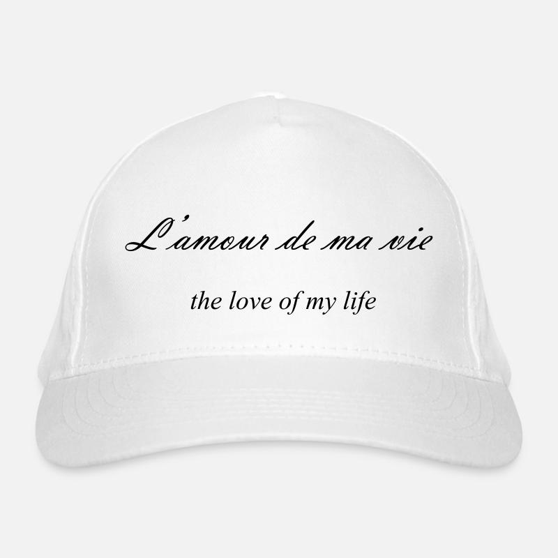 L'amour de ma vie Casquette classique bio