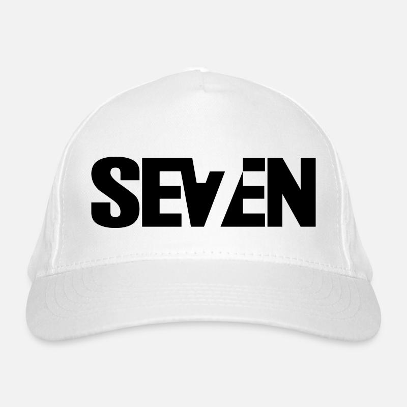 sieben Bio-Baseballkappe