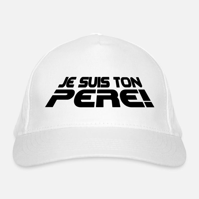 Je suis ton père 3D (1c) Casquette classique bio