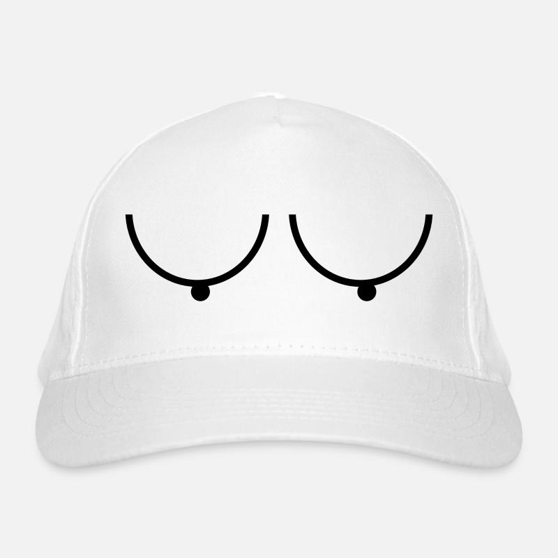 Sexy Brüste Titten Möpse Melonen Geschenk Bio-Baseballkappe
