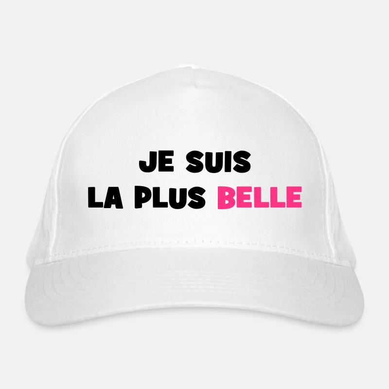Je suis la plus belle Casquette classique bio