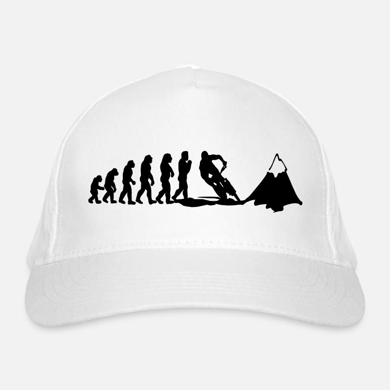 mountainbike evolution Bio-Baseballkappe