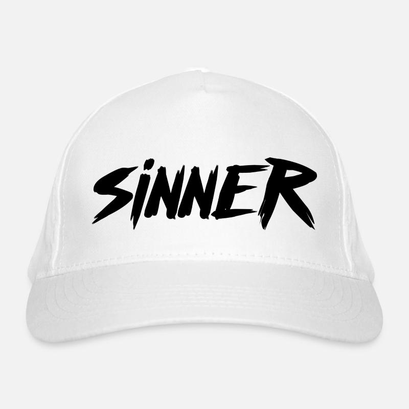 Sinner Grafik Bio-Baseballkappe