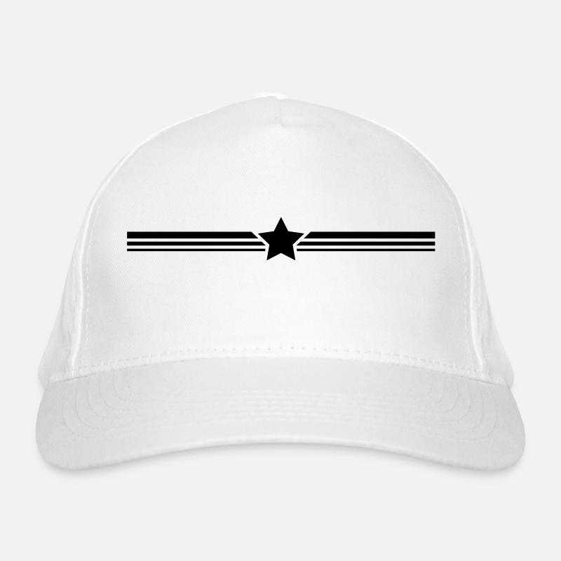 trennstrich_stern_t1 Casquette classique bio