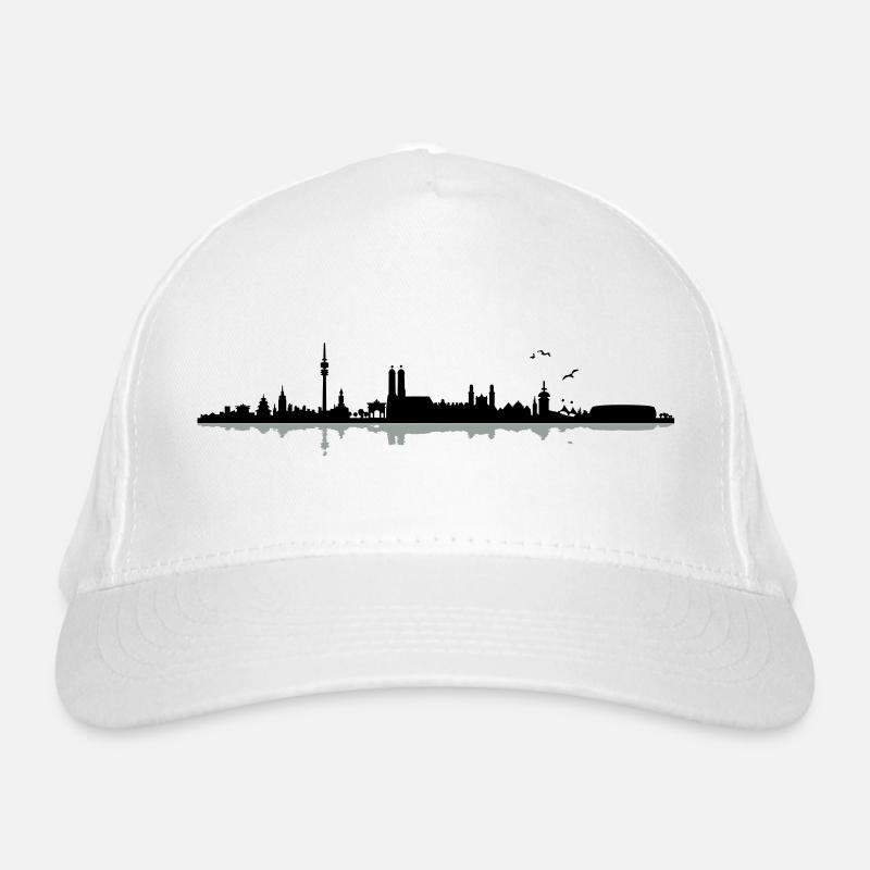 München Skyline Bio-Baseballkappe