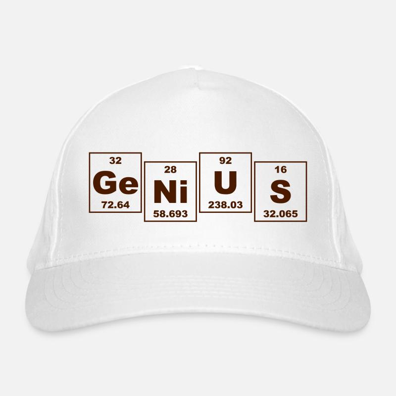 Ge-Ni-U-S (genius) - small Casquette classique bio