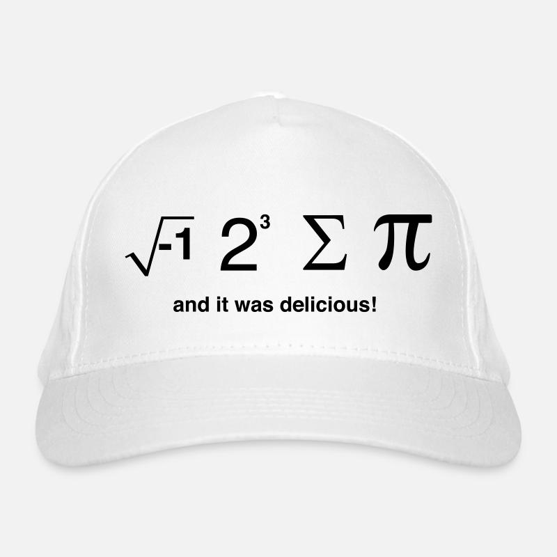 I ate pi and it was delicious Organic Baseball Cap