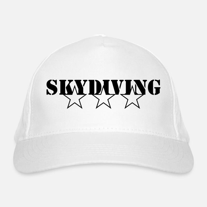 Skydiving Bio-Baseballkappe