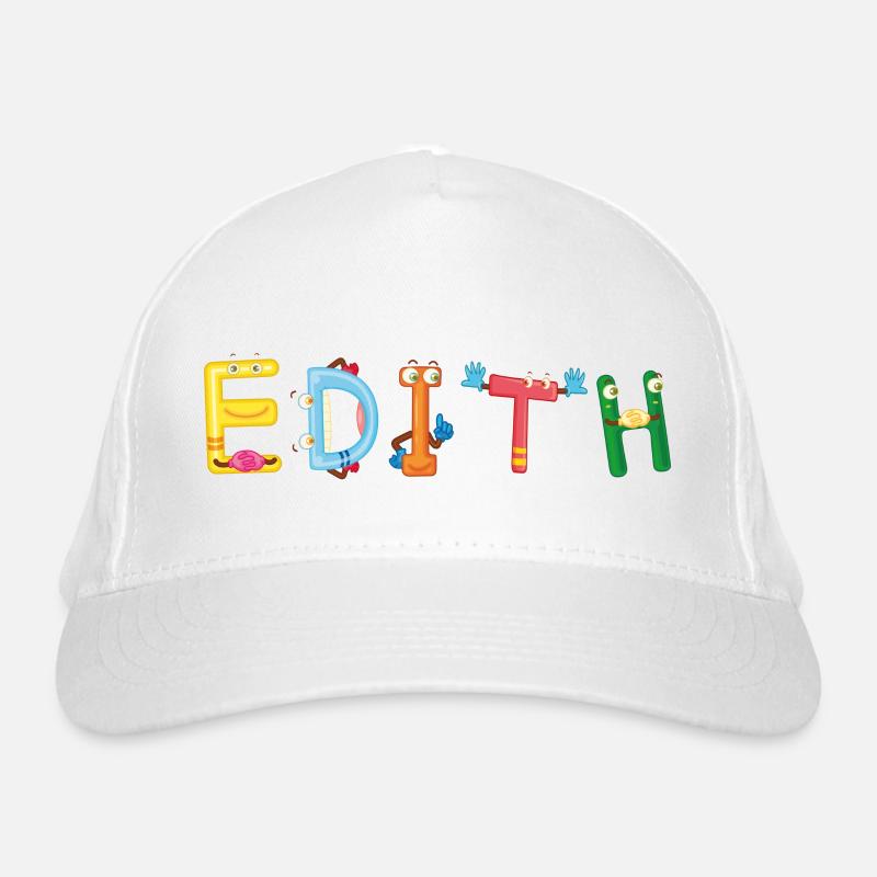 Edith Bio-Baseballkappe