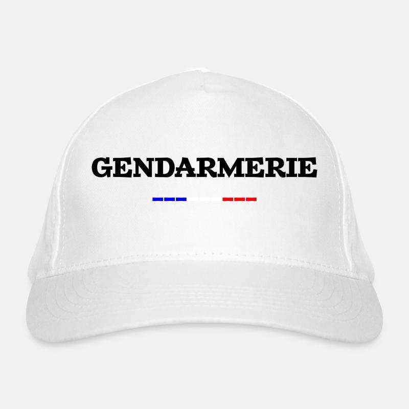 Gendarmerie Casquette classique bio