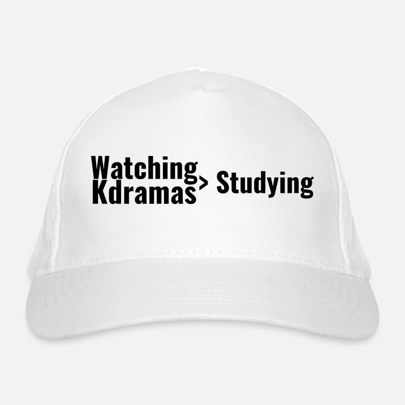 Watching Kdramas > Studying Organic Baseball Cap