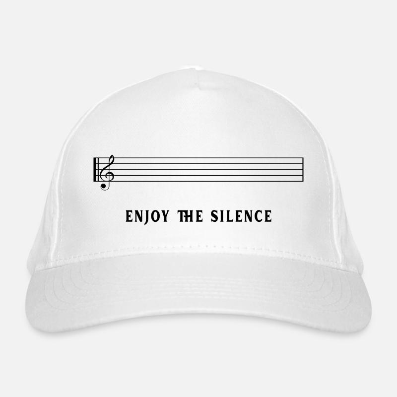enjoy the silence Bio-Baseballkappe