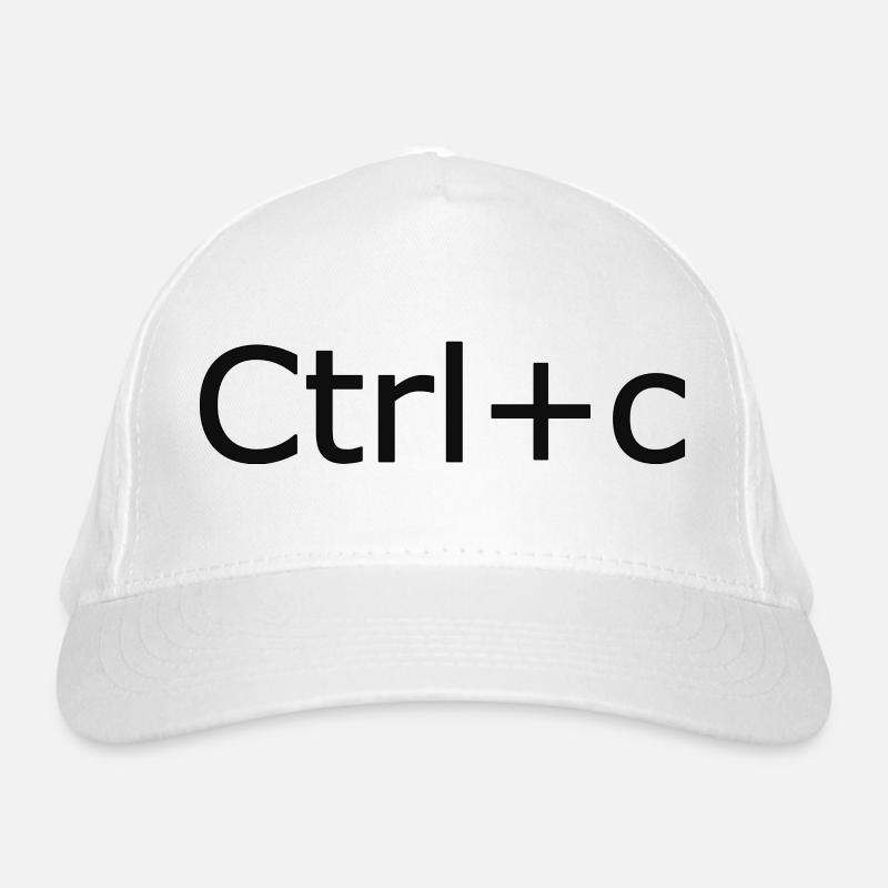 Ctrl+C Casquette classique bio