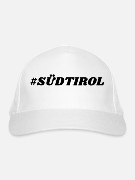 Südtirol - Bio-Baseballkappe - Weiß