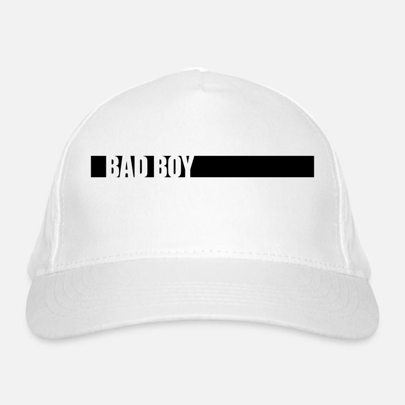 Bad Boy Saying Organic Baseball Cap