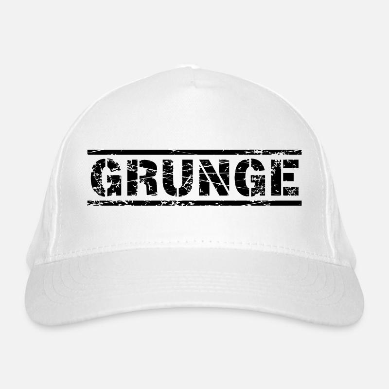 Grunge Organic Baseball Cap