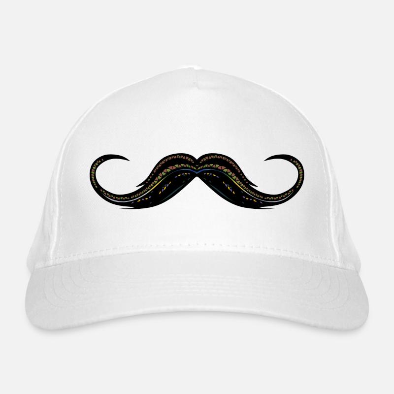 mustache mustache Organic Baseball Cap