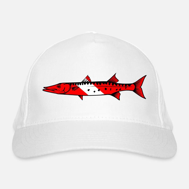 Barracuda par Scuba.Style Casquette classique bio