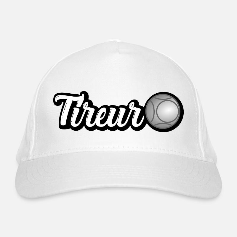 tireur pétanque Casquette classique bio