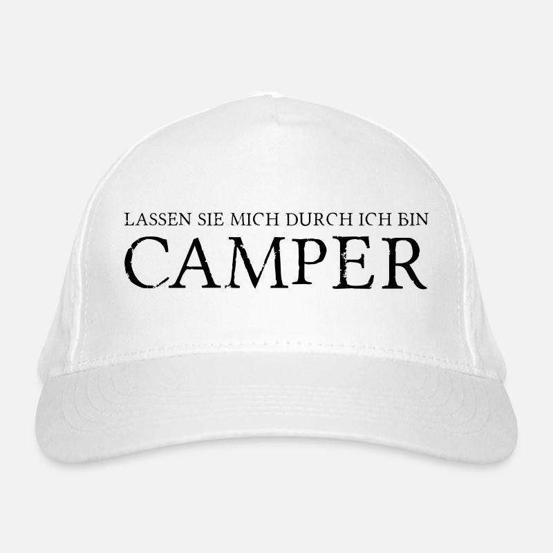 Lassen sie mich durch ich bin Camper Bio-Baseballkappe