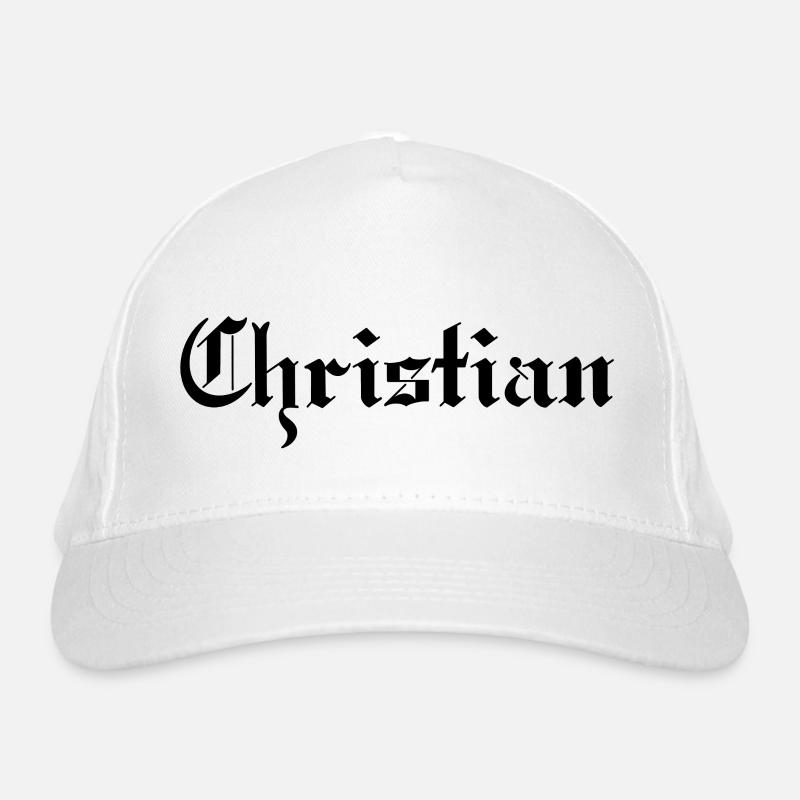 Christian Bio-Baseballkappe