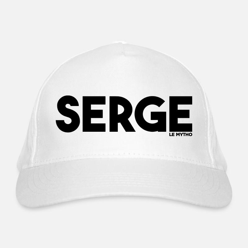 Serge le Mytho Logo Casquette classique bio