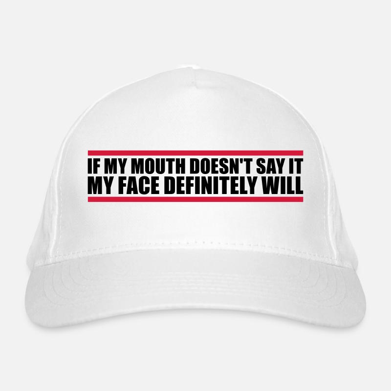 Mon visage le fera certainement Casquette classique bio