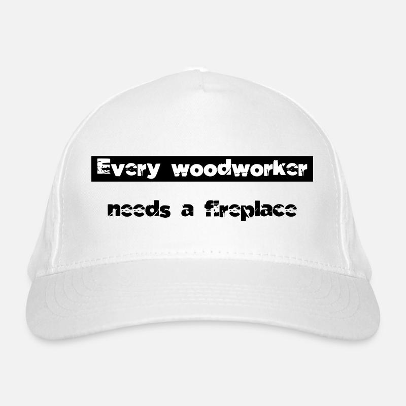 chainsaw carpenter forestry construction carpenter Bio-Baseballkappe
