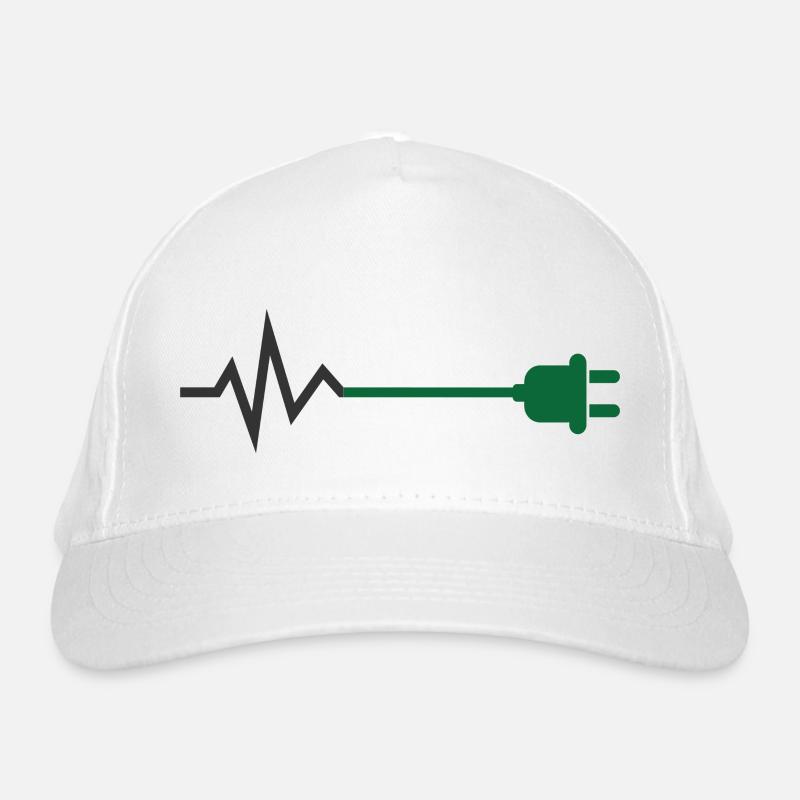 Electric shock Organic Baseball Cap