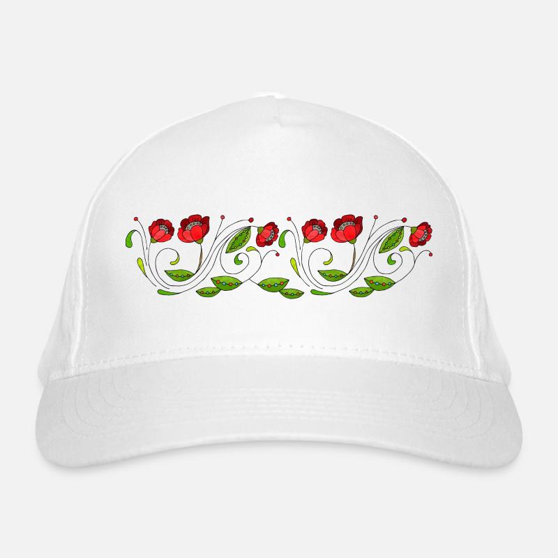 Fleur Casquette classique bio