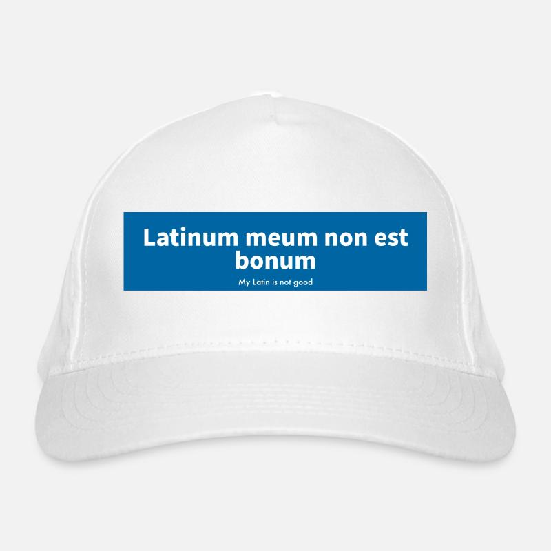 Latein Bio-Baseballkappe