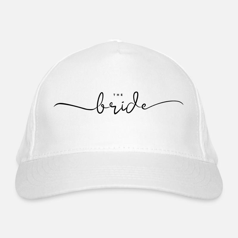 Die Braut Bio-Baseballkappe