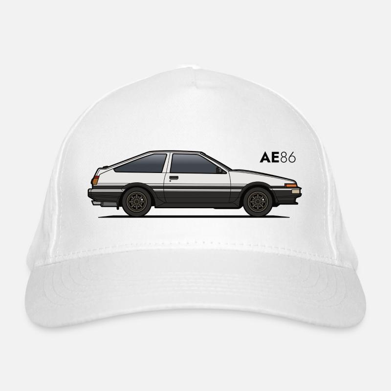 AE86 Panda - Casquette classique bio - blanc