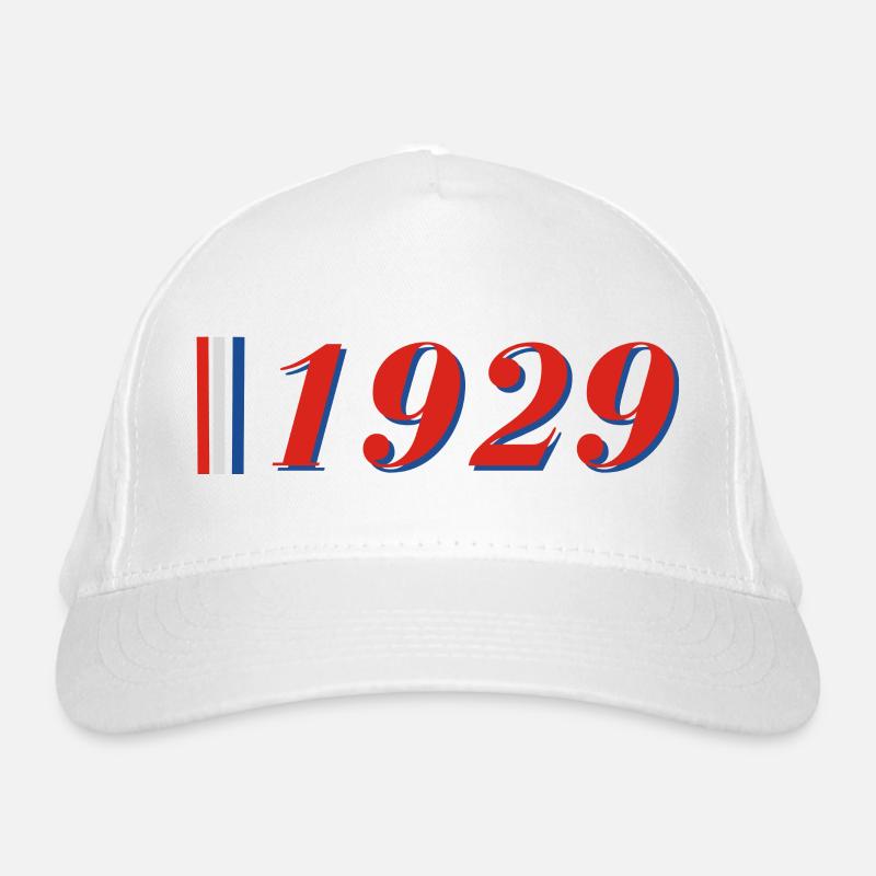 Jahr 1929 Bio-Baseballkappe