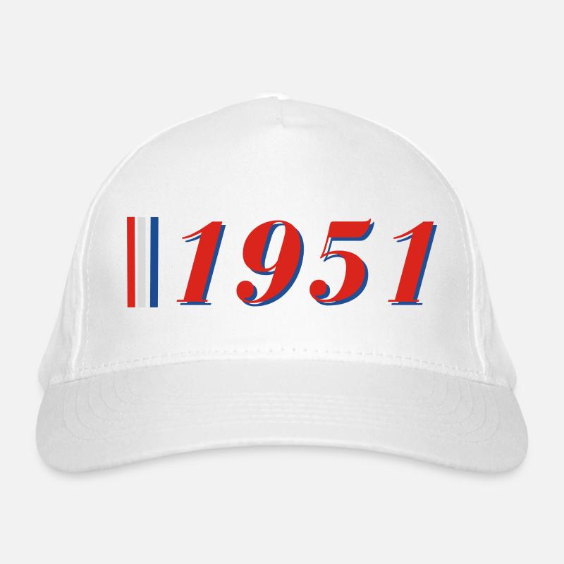Year 1951 Organic Baseball Cap
