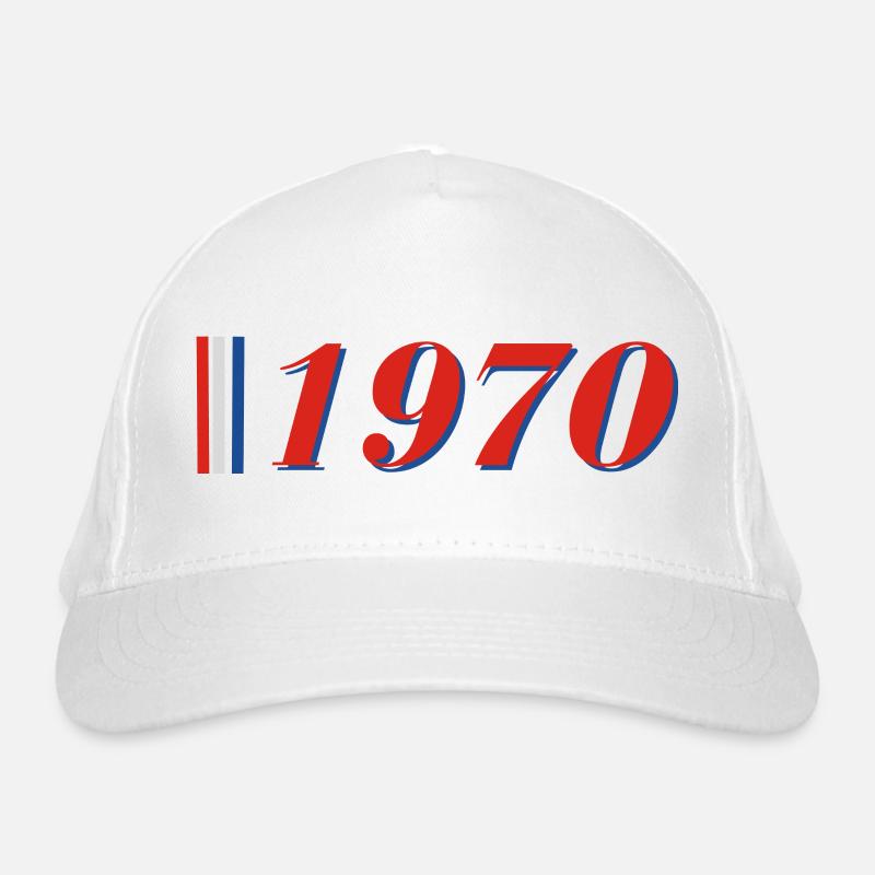 Année 1970 Casquette classique bio