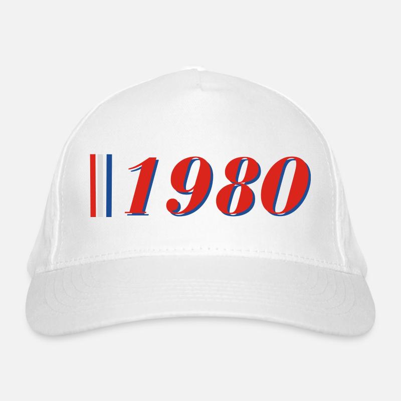 Year 1980 Organic Baseball Cap