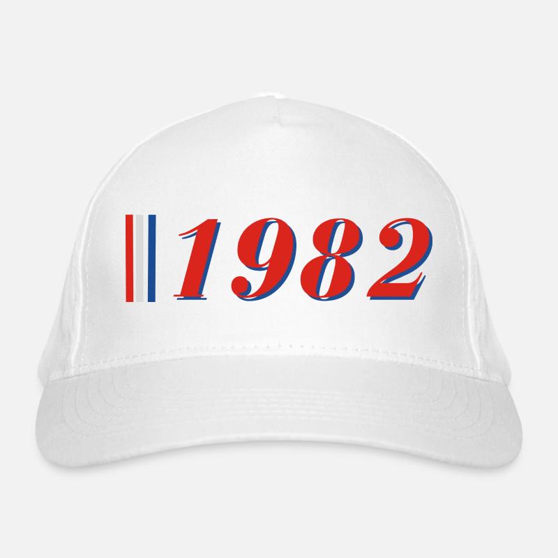 Jahr 1982 Bio-Baseballkappe