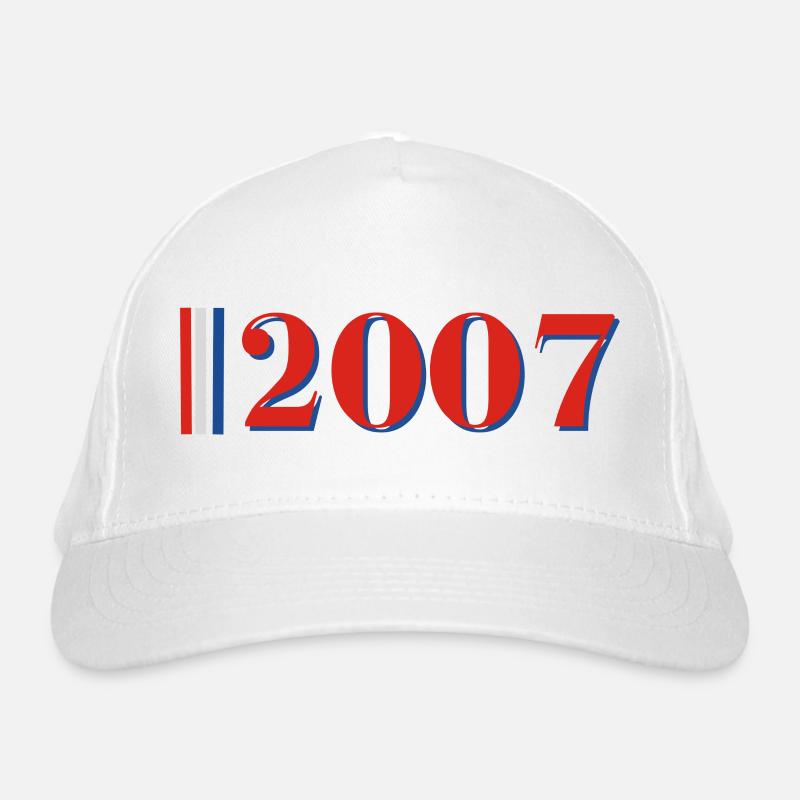Year 2007 Organic Baseball Cap