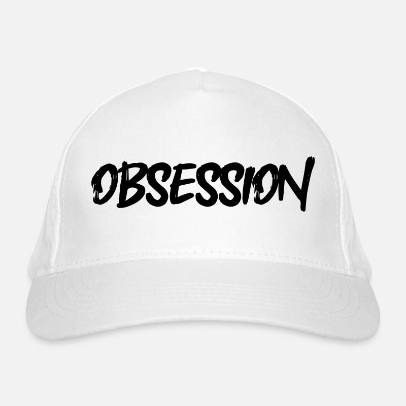 Techno Musik House Tanz Obsession Geschenk - Bio-Baseballkappe - Weiß